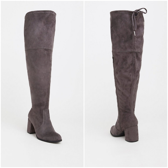 torrid grey boots